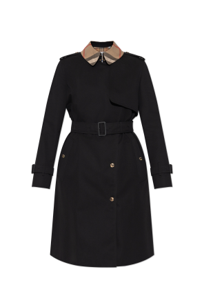 コート FERRAGAMO BLACK COTTON TRENCH COAT Vintage Salvatore Ferragamo Trench Coat Womens 6 Wool Button